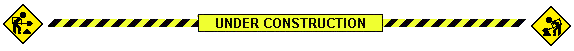 a divider with a yellow sign that says 'under construction'